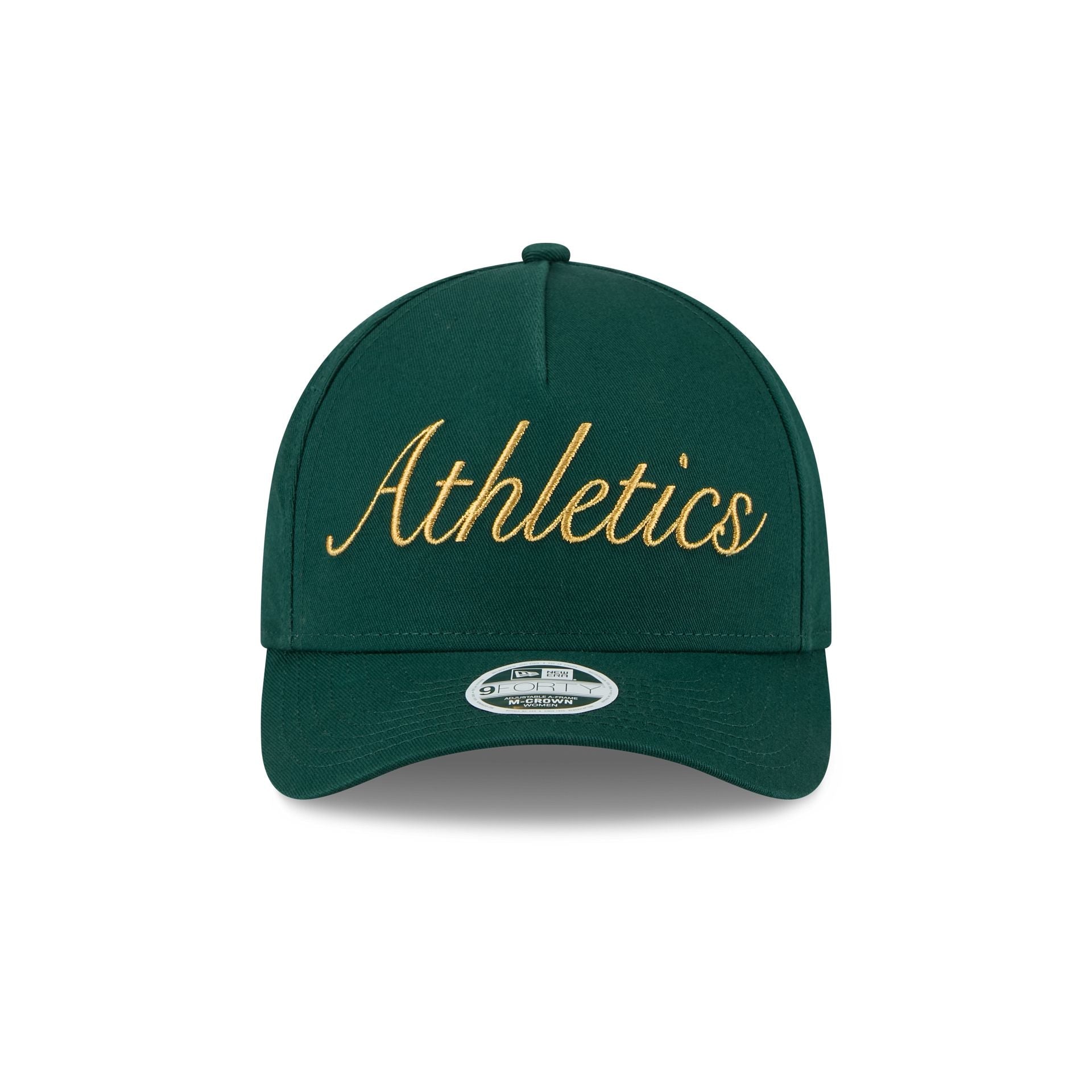 Athletics Metallic Women's 9FORTY M-Crown A-Frame Snapback Hat