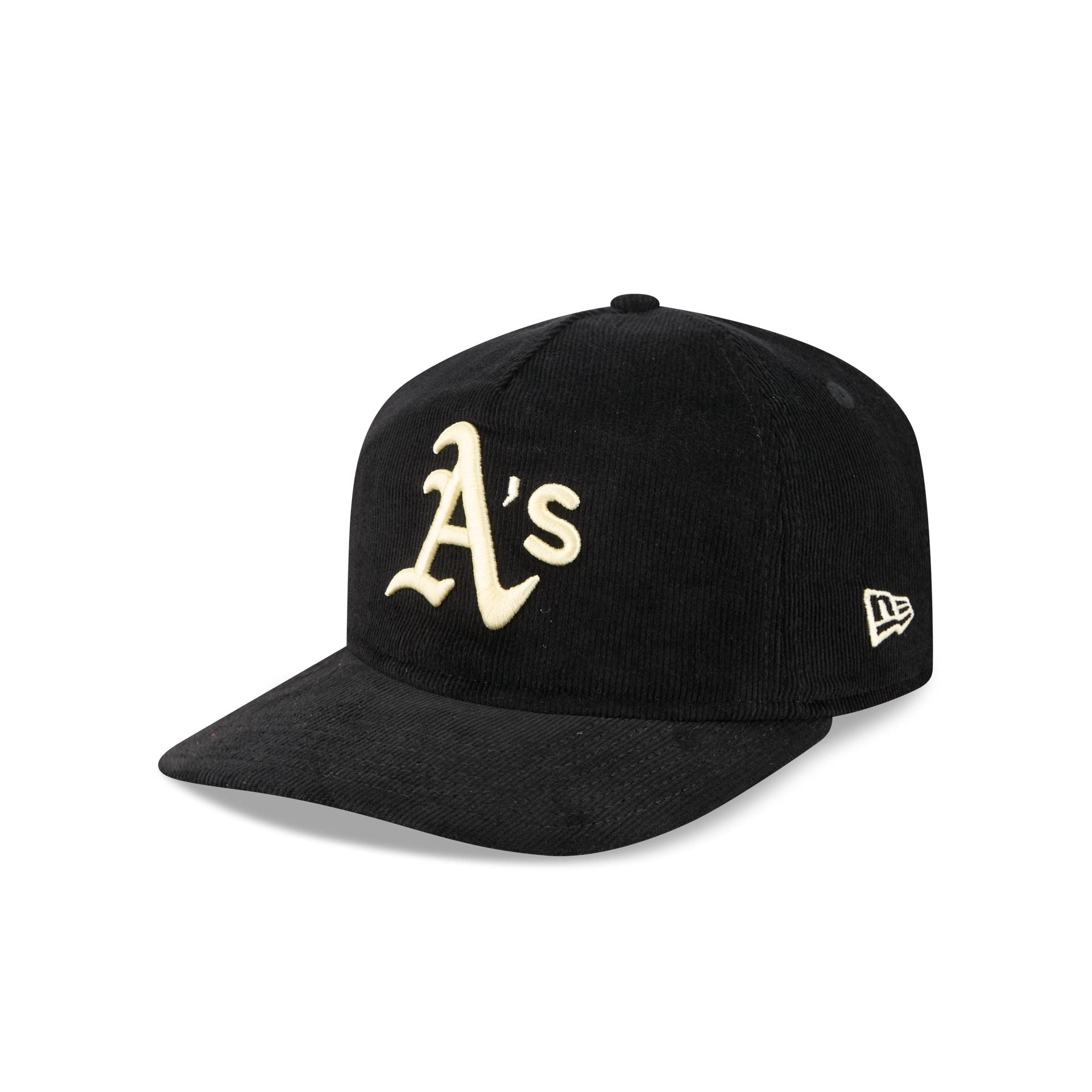 Athletics Nostalgic Black Corduroy 19TWENTY Adjustable Hat