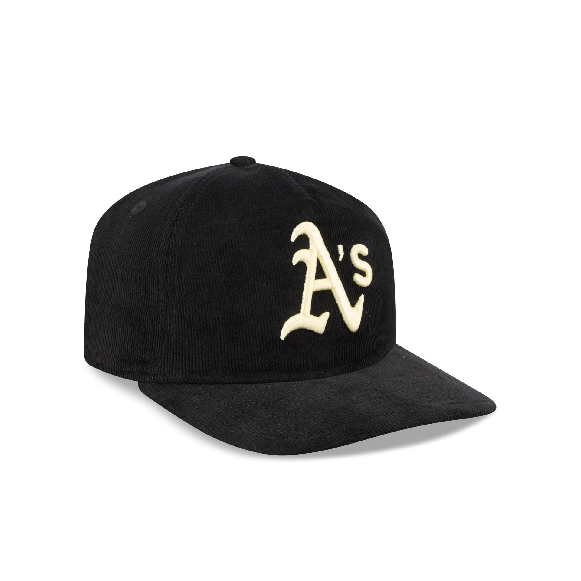 Athletics Nostalgic Black Corduroy 19TWENTY Adjustable Hat