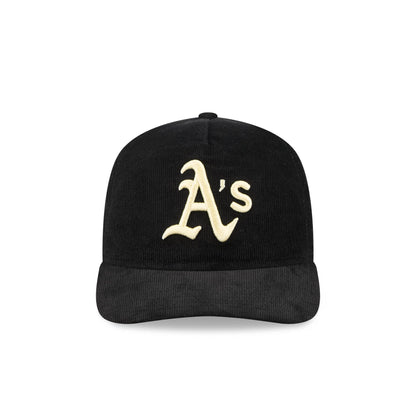 Athletics Nostalgic Black Corduroy 19TWENTY Adjustable Hat