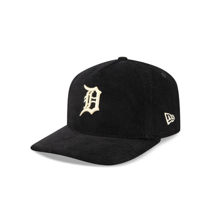 Detroit Tigers Nostalgic Black Corduroy 19TWENTY Adjustable Hat