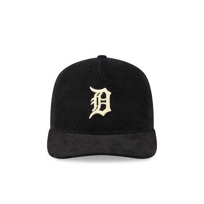 Detroit Tigers Nostalgic Black Corduroy 19TWENTY Adjustable Hat