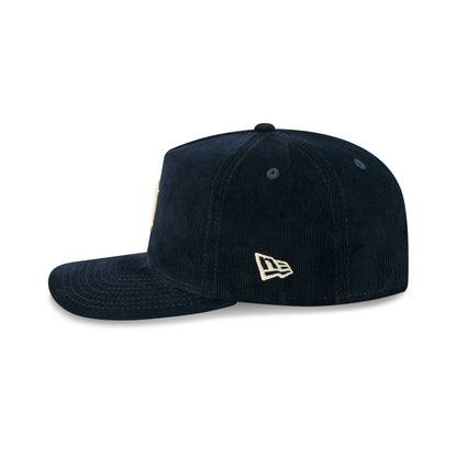 Detroit Tigers Nostalgic Navy Corduroy 19TWENTY Adjustable Hat