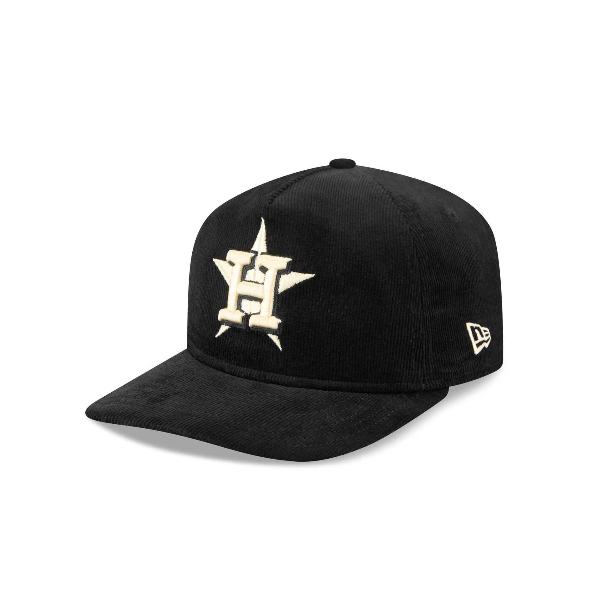 Houston Astros Nostalgic Black Corduroy 19TWENTY Adjustable Hat