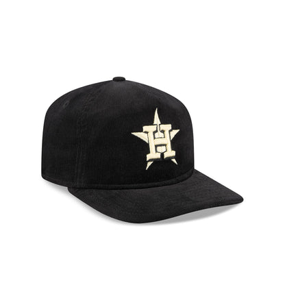 Houston Astros Nostalgic Black Corduroy 19TWENTY Adjustable Hat
