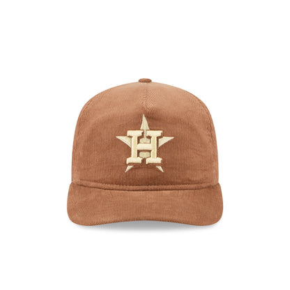 Houston Astros Nostalgic Brown Corduroy 19TWENTY Adjustable Hat