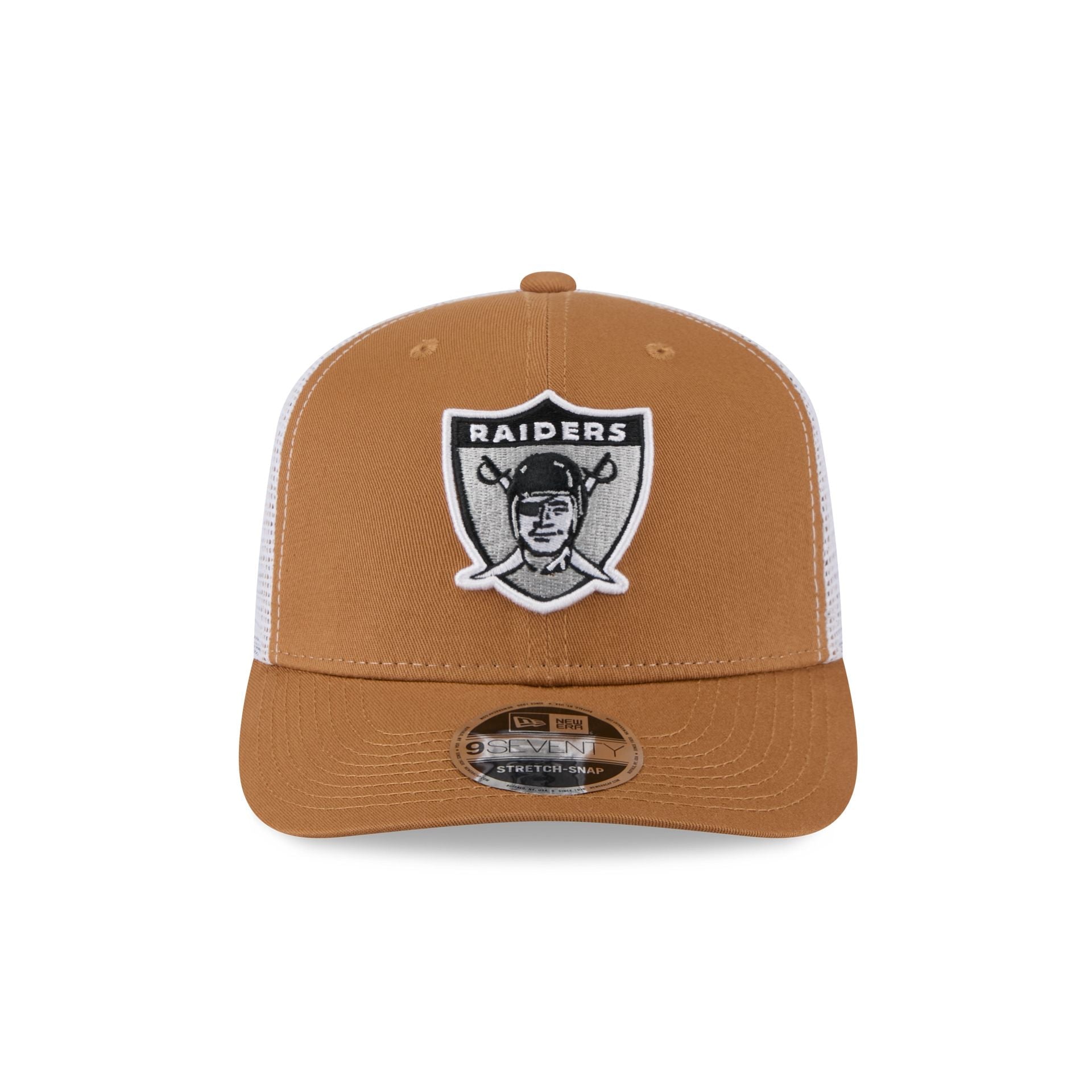 Las Vegas Raiders Bronze 9SEVENTY Trucker Hat
