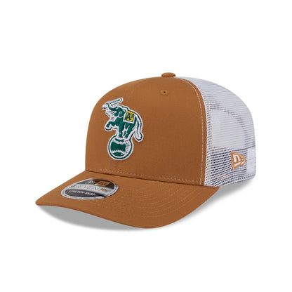 Athletics Bronze 9SEVENTY Trucker Hat