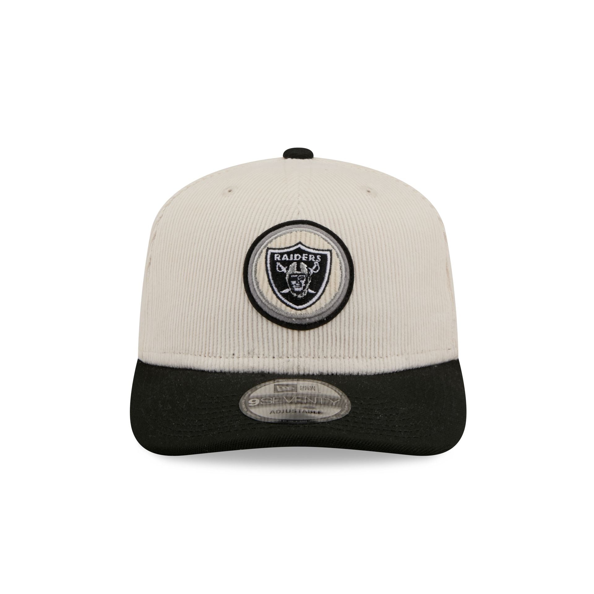 Las Vegas Raiders Loyal Corduroy 9SEVENTY Stretch-Snap Hat