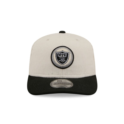 Las Vegas Raiders Loyal Corduroy 9SEVENTY Stretch-Snap Hat
