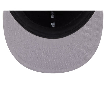 Athletics Black and White Plaid Retro Crown 9FIFTY Snapback Hat