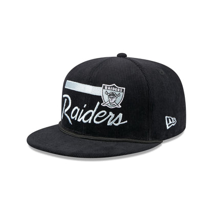 Las Vegas Raiders Corduroy Rope 9FIFTY Snapback Hat