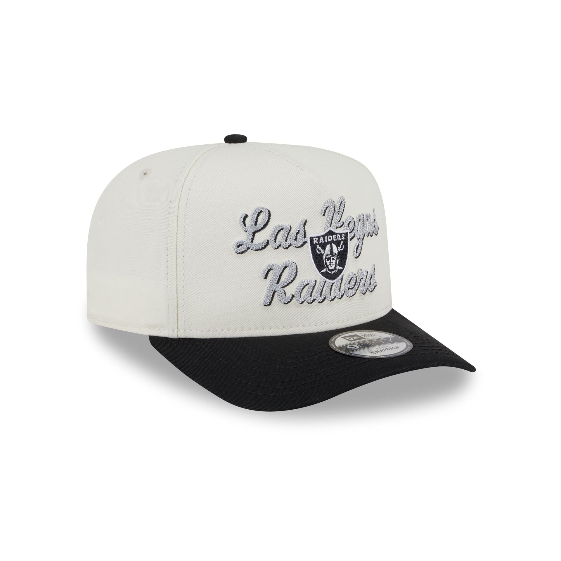 Las Vegas Raiders Chainstitch 9FIFTY A-Frame Snapback Hat