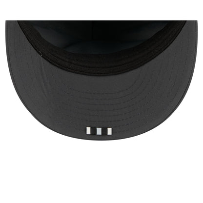 Las Vegas Raiders 2025 Sideline Cold Weather Steel Clouds Retro Crown 59FIFTY A-Frame Fitted Hat