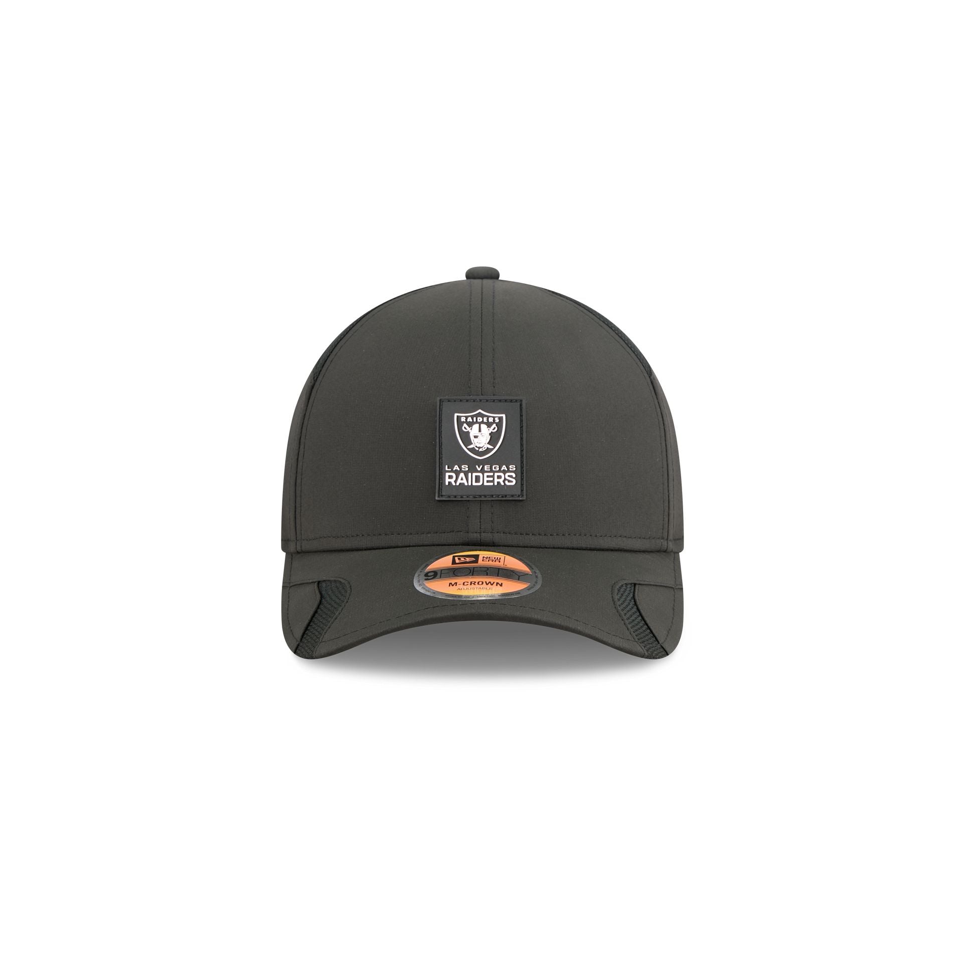 Las Vegas Raiders 2025 Sideline Hot Weather Kids 9FORTY M-Crown Snapback Hat