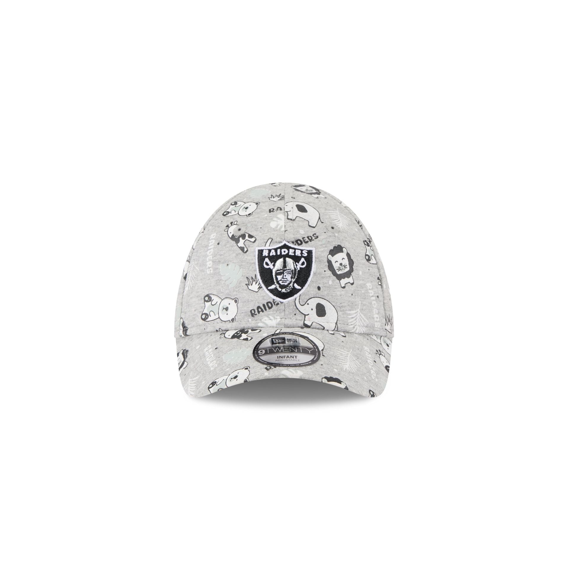 Las Vegas Raiders Kids Animal 9TWENTY Adjustable Hat