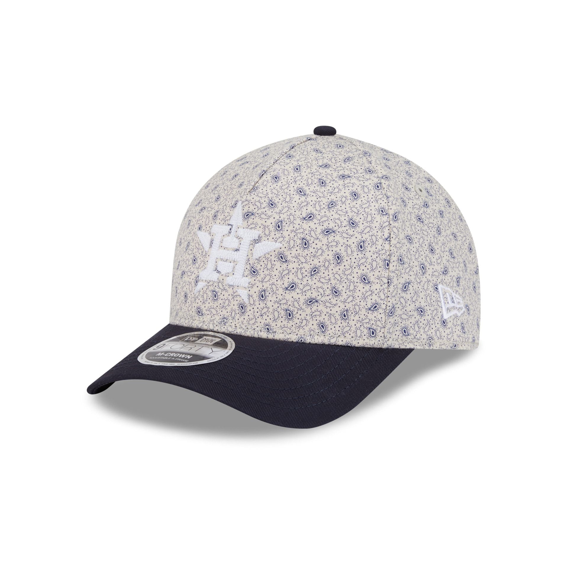 Houston Astros Micro Print 9FORTY M-Crown A-Frame Adjustable Hat