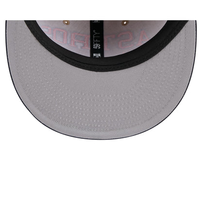 Houston Astros Camel Retro Crown 59FIFTY Fitted Hat