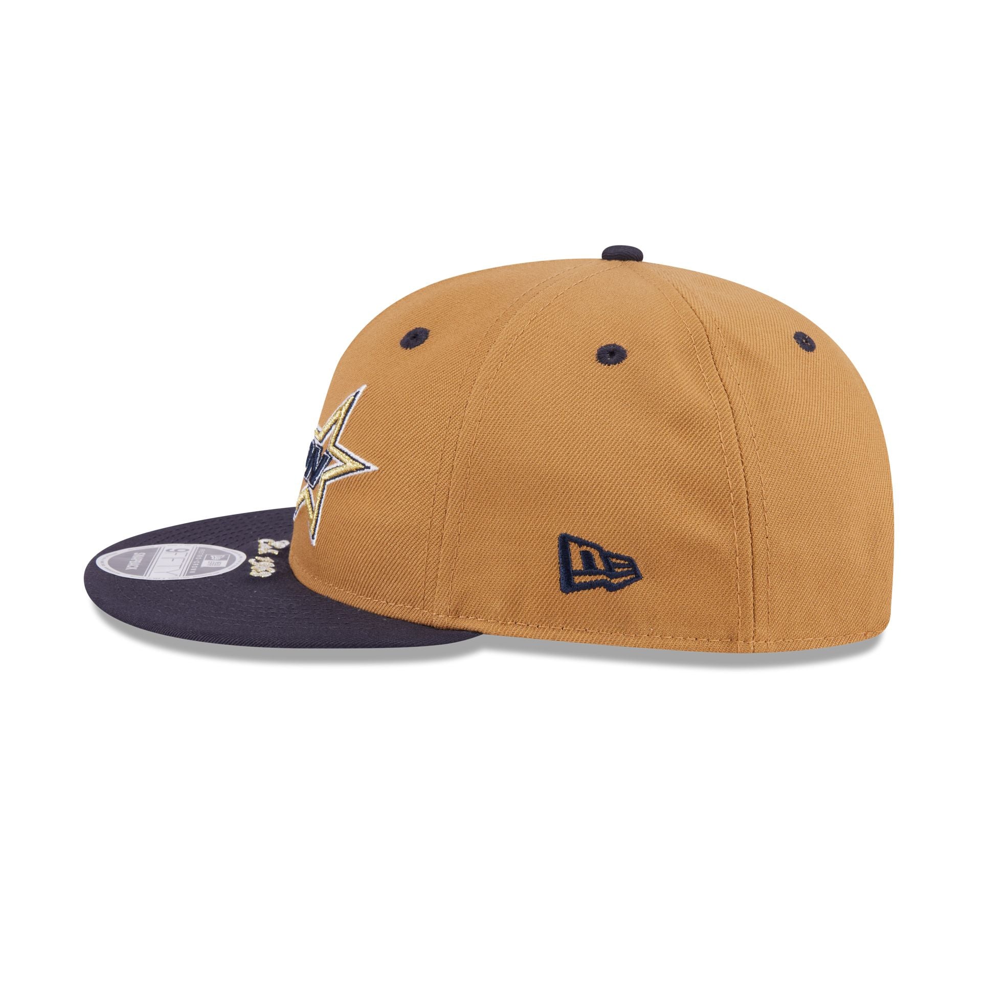 Houston Astros Wheat Retro Crown 9FIFTY Snapback Hat