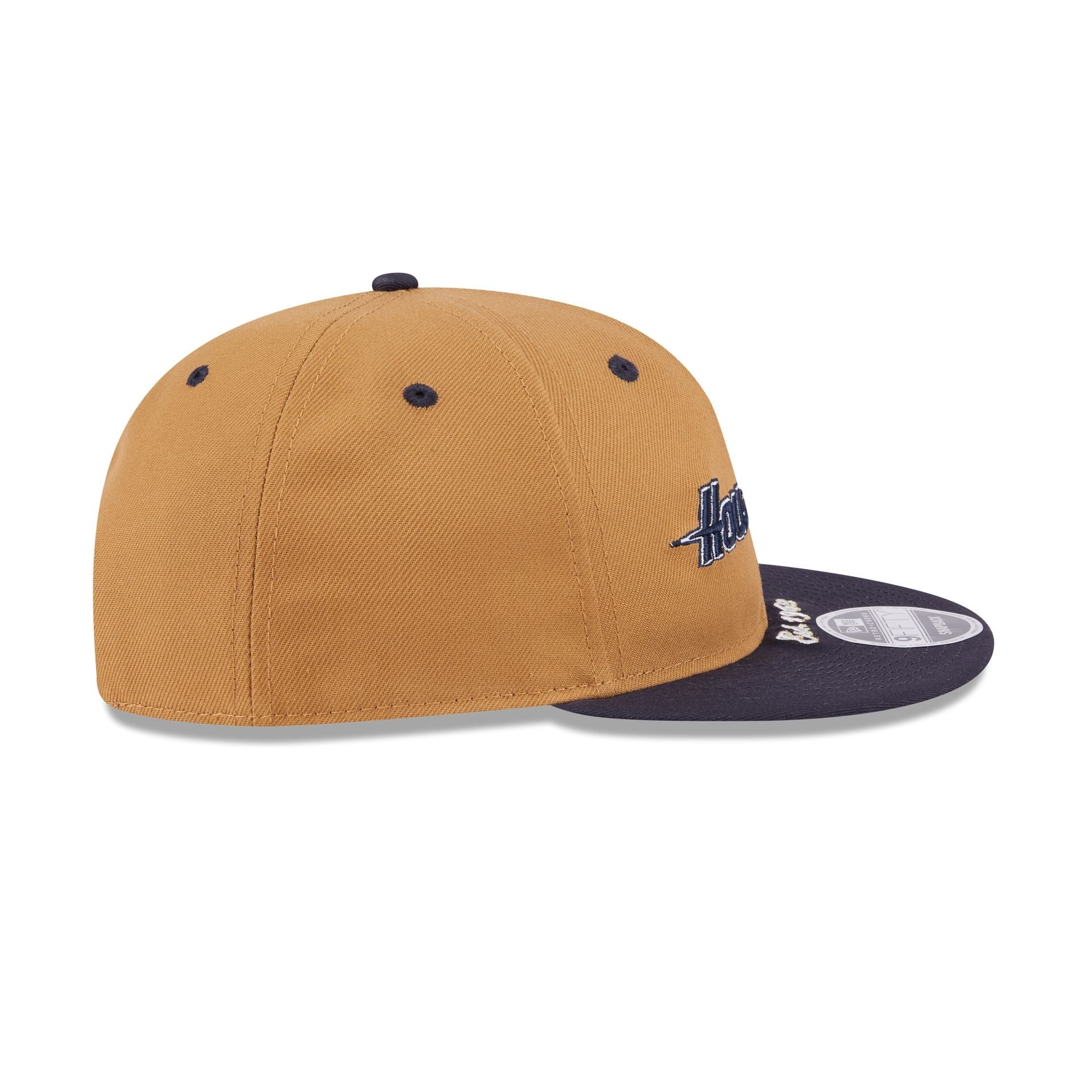 Houston Astros Wheat Retro Crown 9FIFTY Snapback Hat