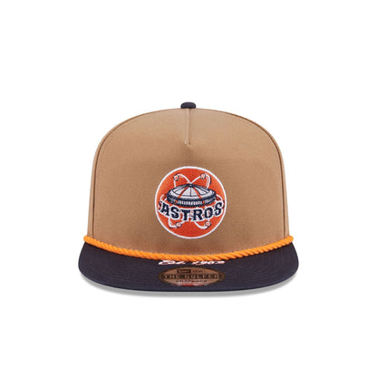 Houston Astros Khaki Rope Golfer Hat