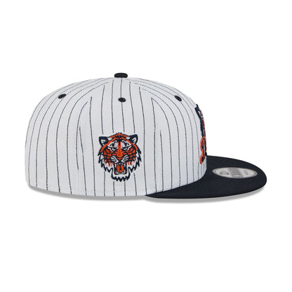 Detroit Tigers Deceptor Pinstripe 9FIFTY Snapback Hat