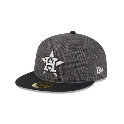 Houston Astros Plaid Retro Crown 59FIFTY Fitted Hat