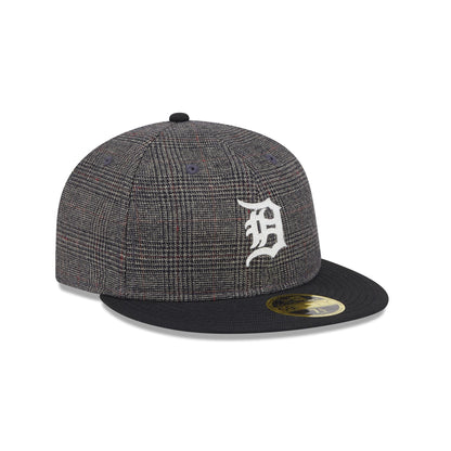 Detroit Tigers Plaid Retro Crown 59FIFTY Fitted Hat