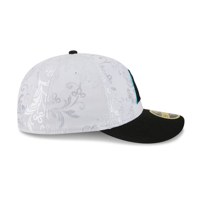Arizona Diamondbacks Floral Shine Low Profile 59FIFTY Fitted Hat