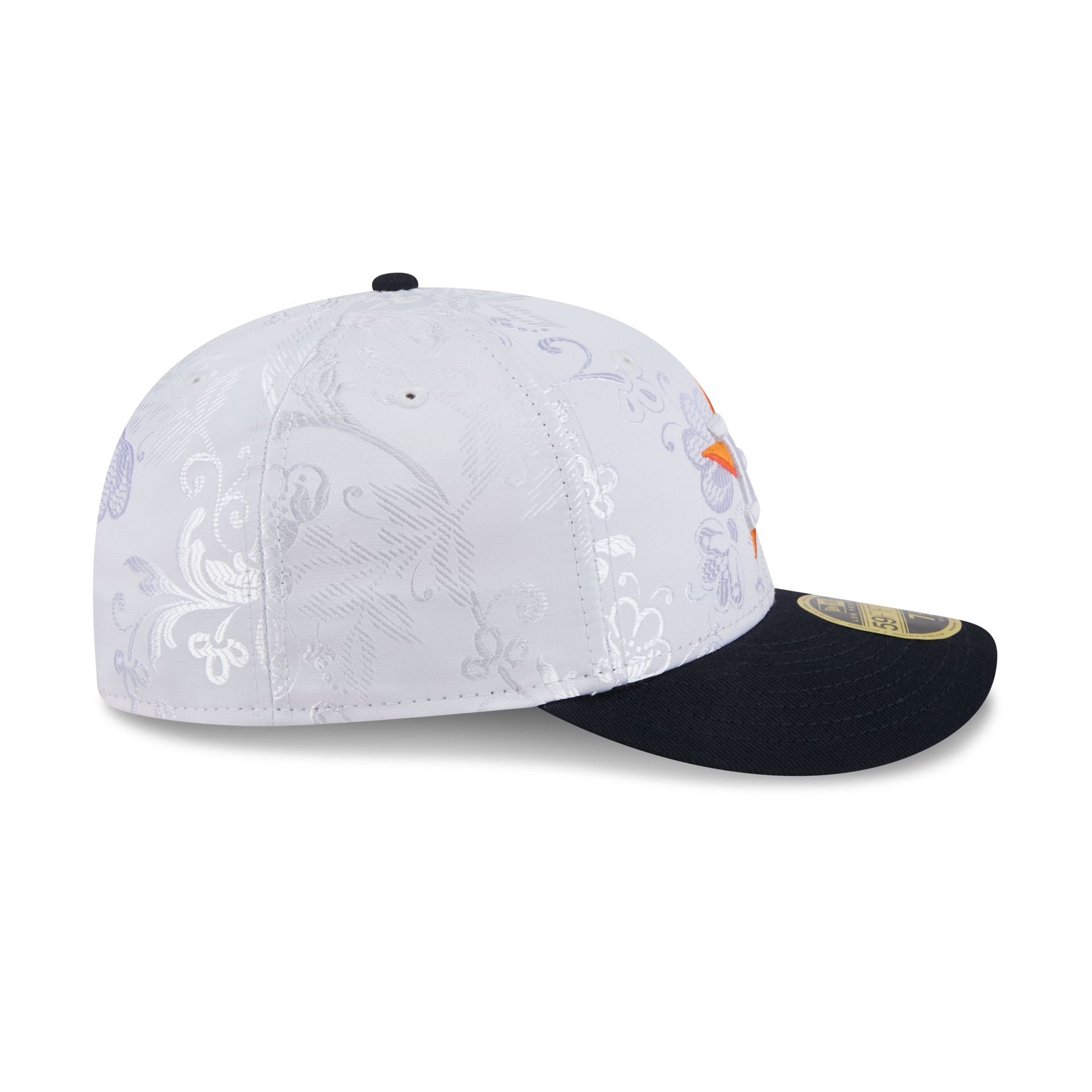 Houston Astros Floral Shine Low Profile 59FIFTY Fitted Hat