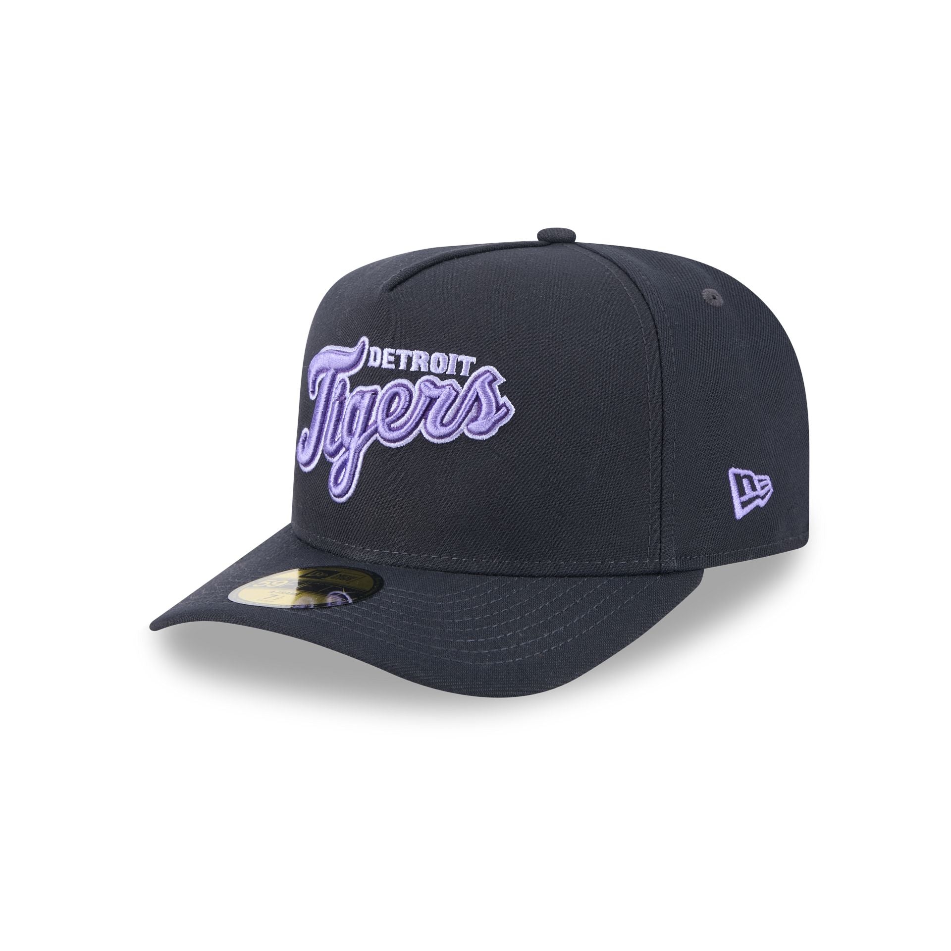 Detroit Tigers Navy Lavender 59FIFTY A-Frame Fitted Hat