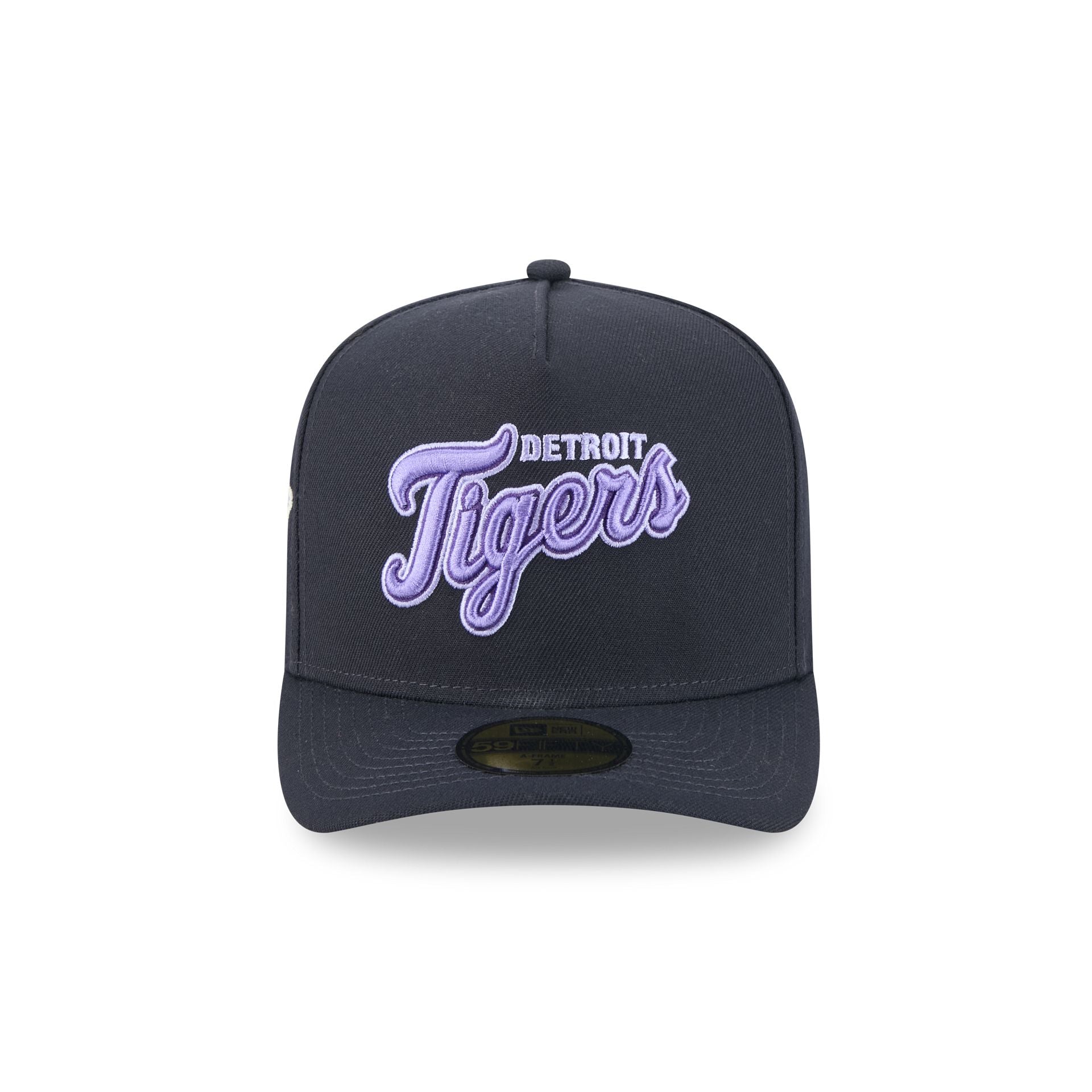 Detroit Tigers Navy Lavender 59FIFTY A-Frame Fitted Hat