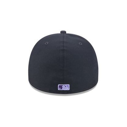 Detroit Tigers Navy Lavender 59FIFTY A-Frame Fitted Hat