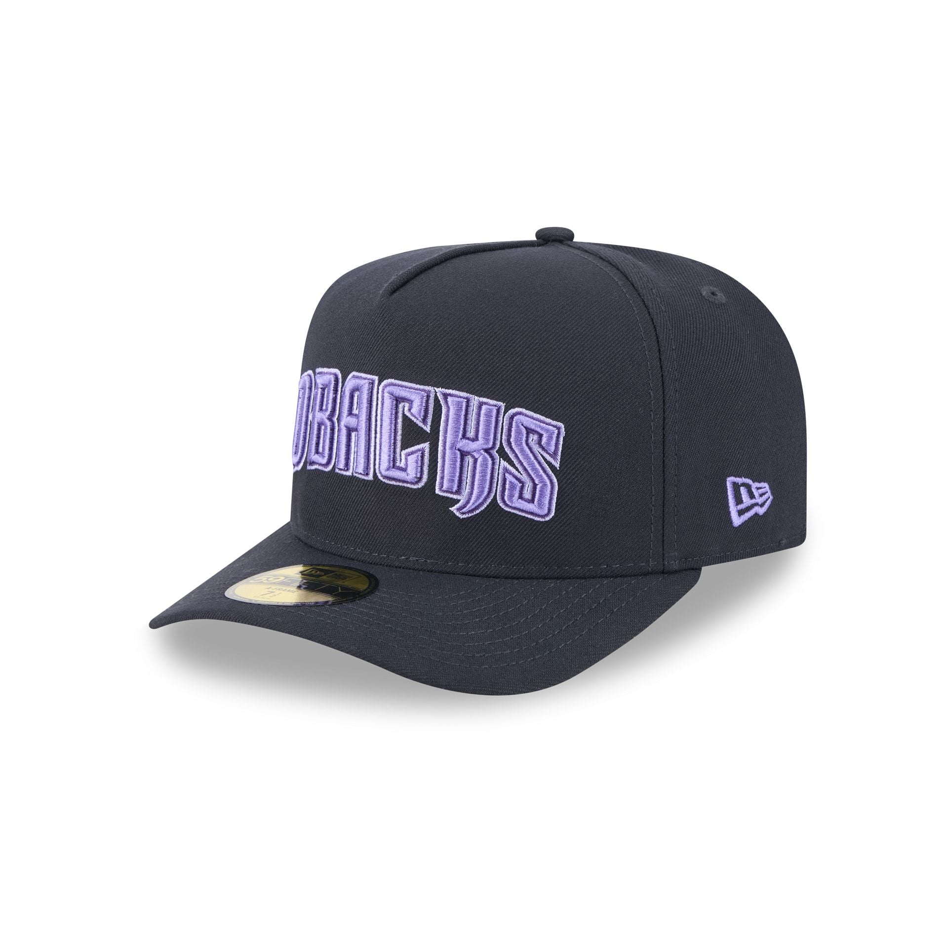 Arizona Diamondbacks Navy Lavender 59FIFTY A-Frame Fitted Hat
