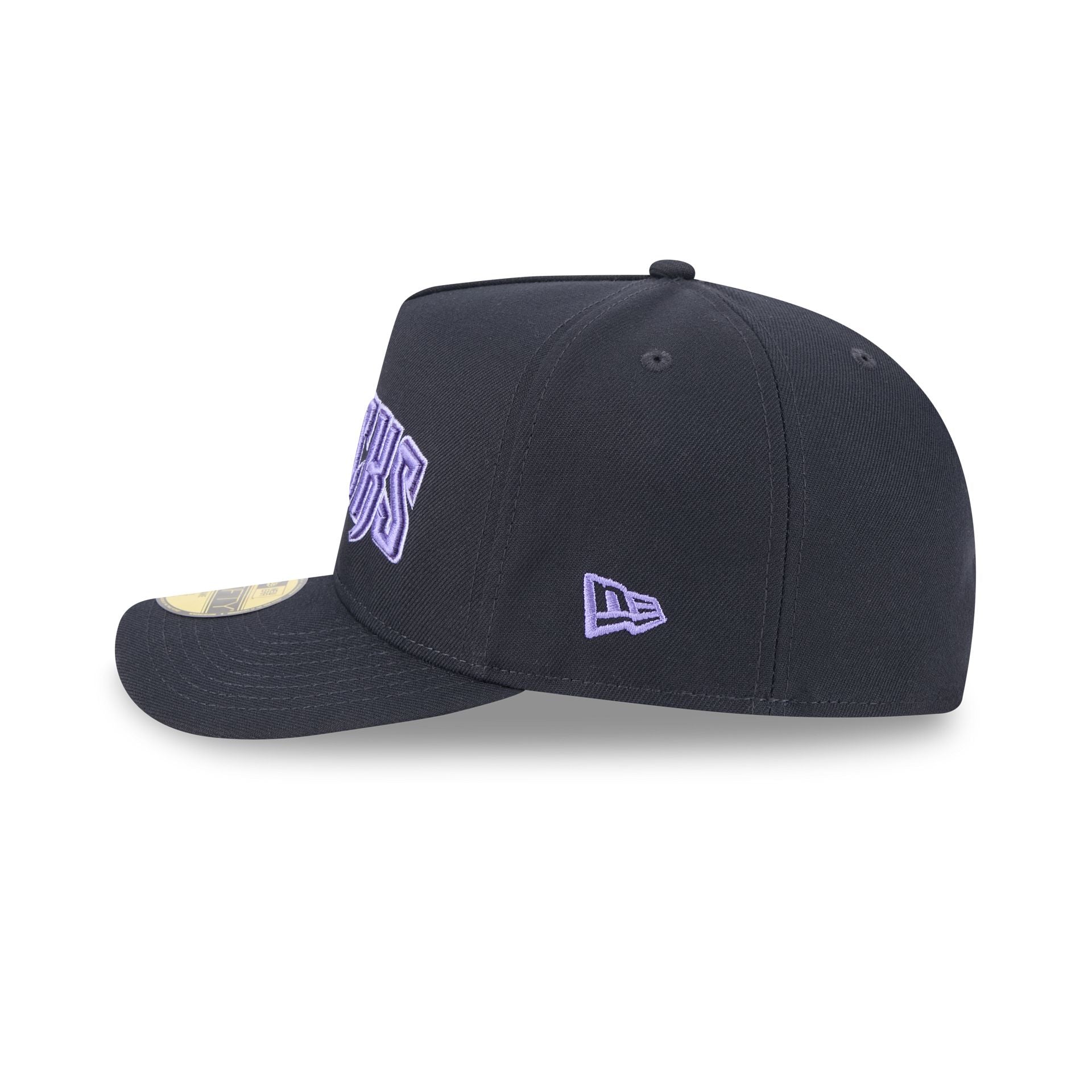 Arizona Diamondbacks Navy Lavender 59FIFTY A-Frame Fitted Hat