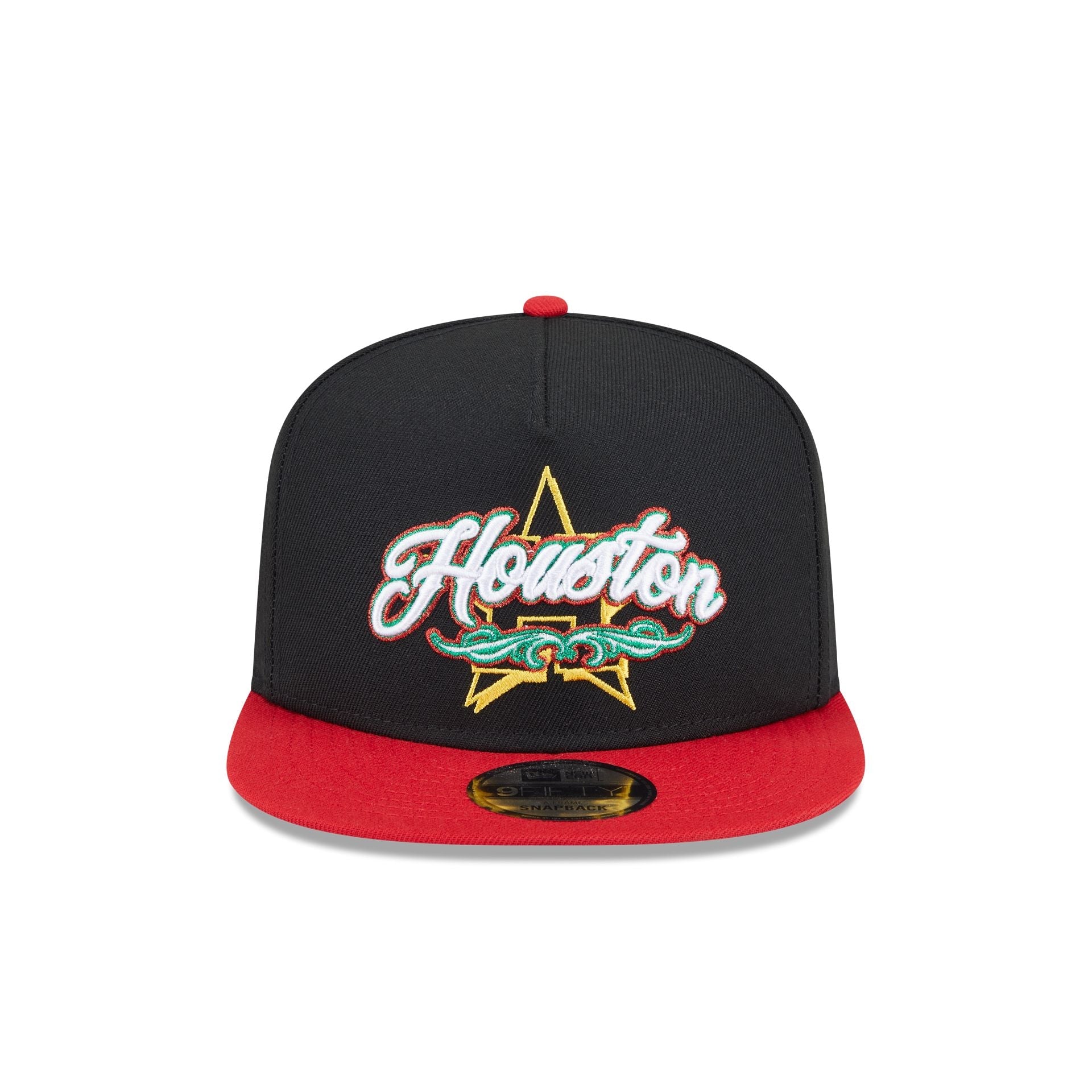 Houston Astros City Script 9FIFTY A-Frame Snapback Hat