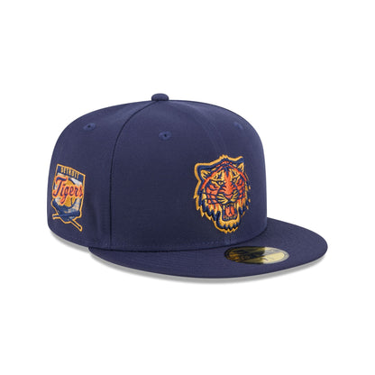Detroit Tigers Blue Tartan 59FIFTY Fitted Hat