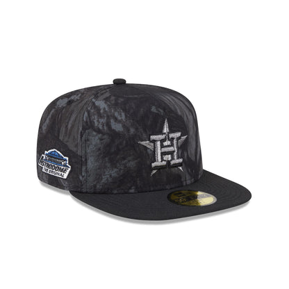 Just Caps Ripstop Camo Houston Astros 59FIFTY A-Frame Fitted Hat