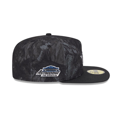Just Caps Ripstop Camo Houston Astros 59FIFTY A-Frame Fitted Hat