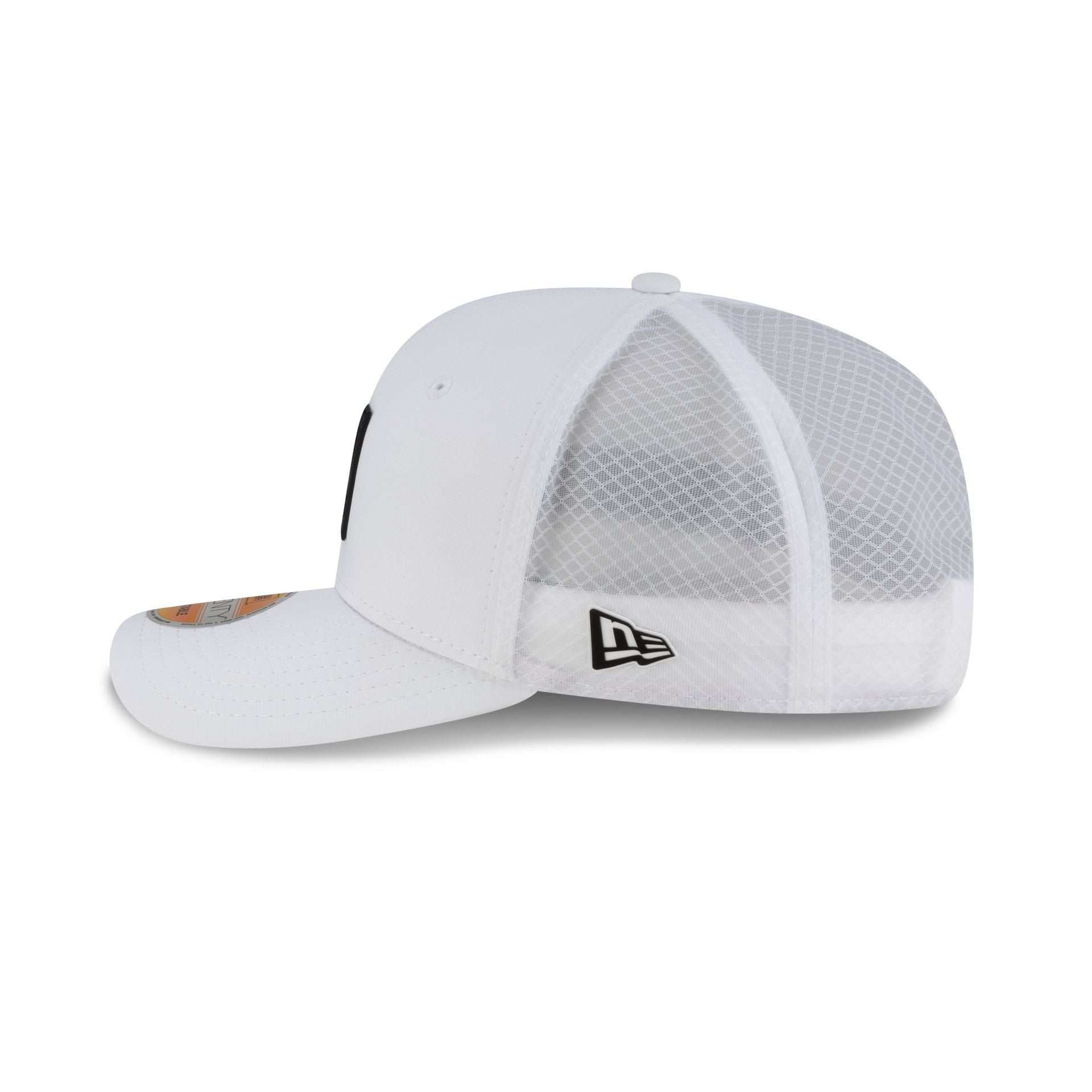 Las Vegas Raiders 2025 Sideline Hot Weather White 9SEVENTY Trucker Hat