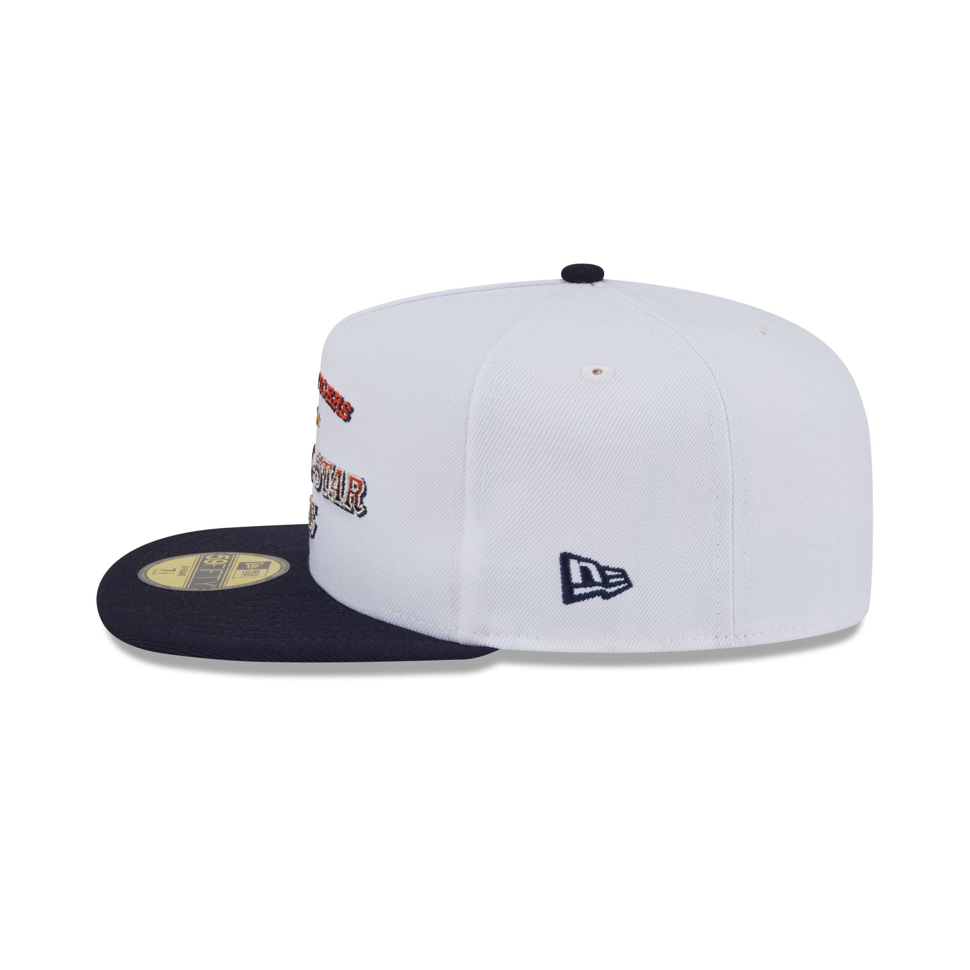 Detroit Tigers Summer Derby White 59FIFTY A-Frame Fitted Hat
