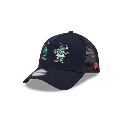 Houston Astros Generation Mascots 9FORTY A-Frame Trucker Hat
