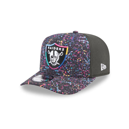 Las Vegas Raiders 2025 Crucial Catch 9FIFTY A-Frame Snapback Hat