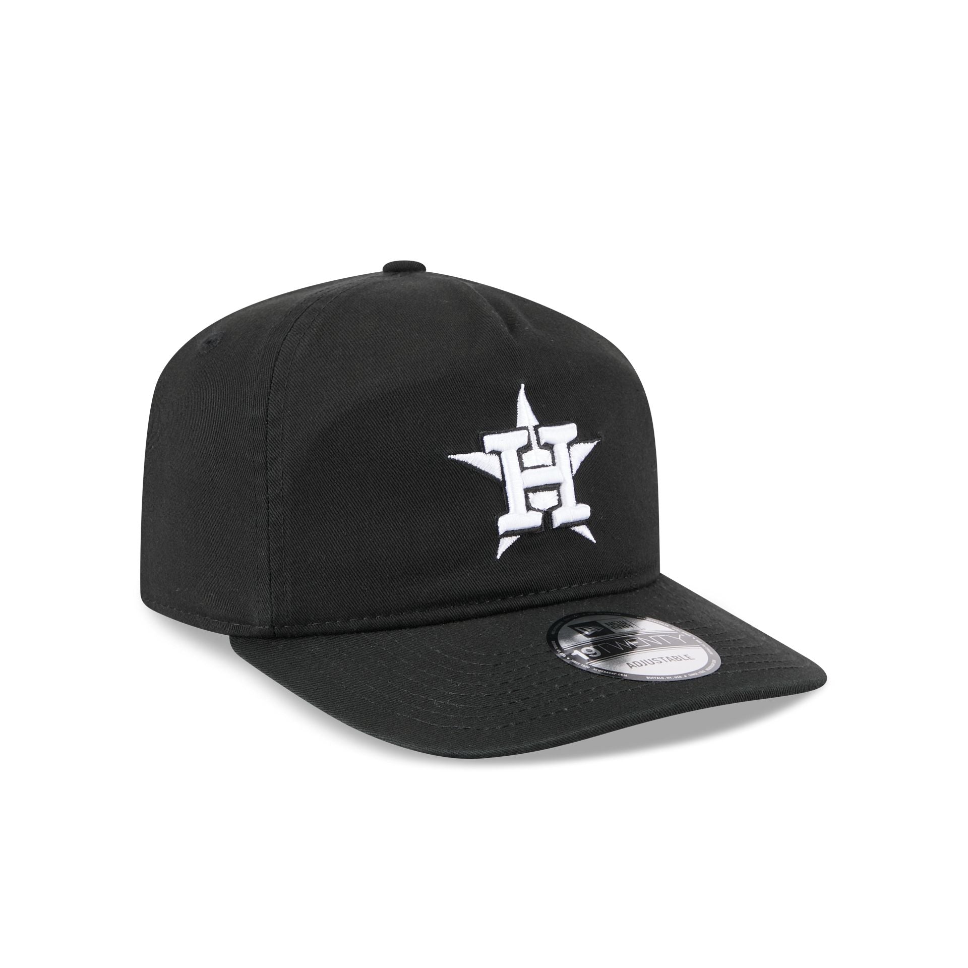 Houston Astros Black and White 19TWENTY Snapback Hat