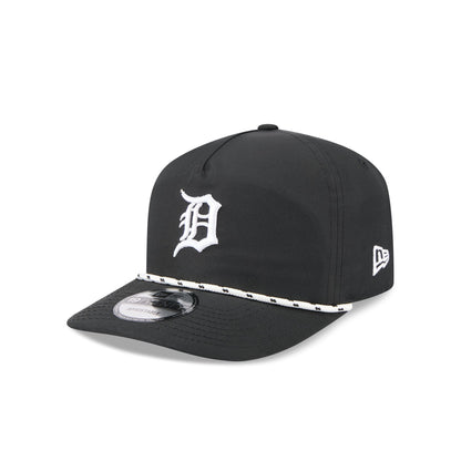 Detroit Tigers Black and White Rope 19TWENTY Snapback Hat