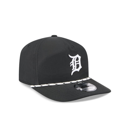 Detroit Tigers Black and White Rope 19TWENTY Snapback Hat