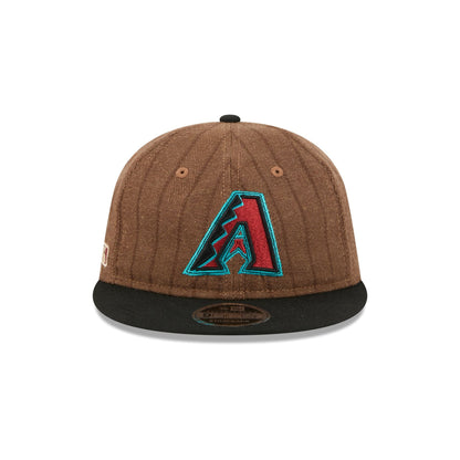 Arizona Diamondbacks Three Looms Wool Pinstripe Retro Crown 9FIFTY Adjustable Hat