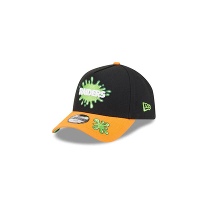 Nickelodeon Slime x Las Vegas Raiders Kids 9FORTY A-Frame Snapback Hat