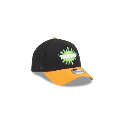 Nickelodeon Slime x Las Vegas Raiders Kids 9FORTY A-Frame Snapback Hat