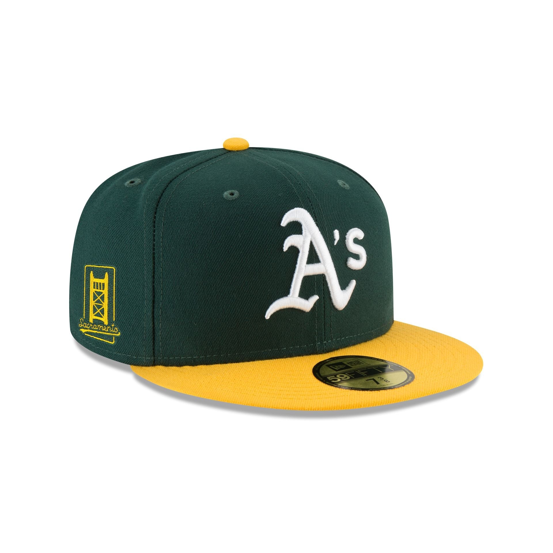 Athletics in Sacramento Sidepatch Home 59FIFTY Fitted Hat